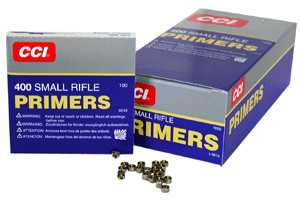 5000 PACK CASECCI PRIMERS 400 SMALL RIFLE