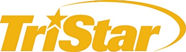 TriStar logo in yellow and white colors.