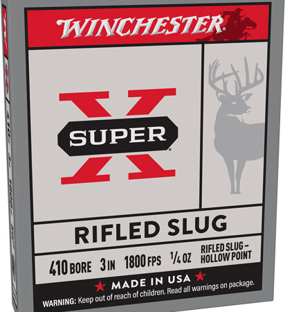 1/4OZ RIFLED SLUG 5RD 50BX/CSWINCHESTER SUPER-X 410 3"