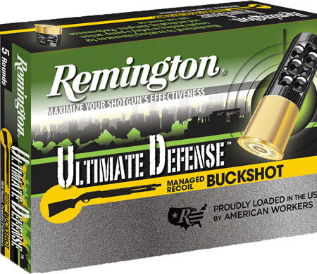 20GA 2.75" #3 BUCK 5RD 20BX/CSREMINGTON ULTIMATE DEFENSE