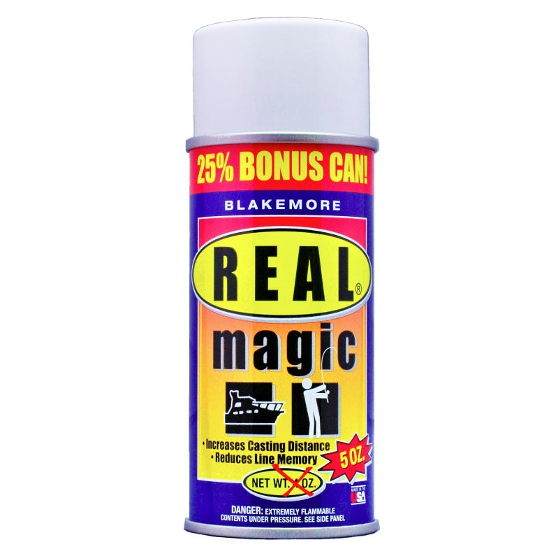 Can of REAL Magic line conditioner spray.