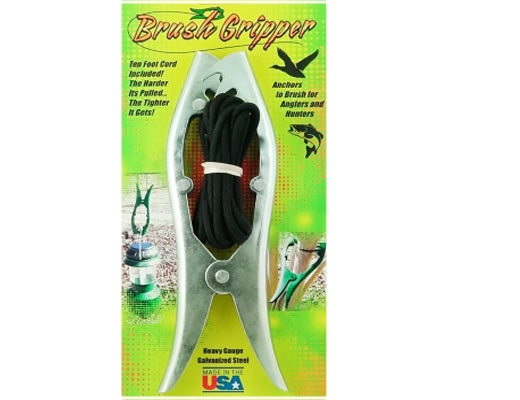 Brush gripper tool with ten-foot cord.