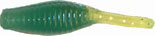 Green and yellow fishing lure.