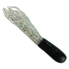 Glittery hand-shaped object with black handle.