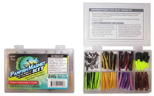 Panfish Magnet fishing tackle kit instructions.