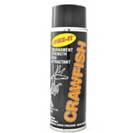 Crawfish attractant spray canister.