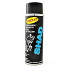 Black spray can labeled "SHAD" for use.