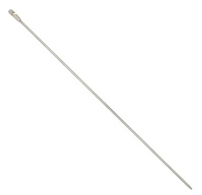 Metal skewers for grilling or threading food.