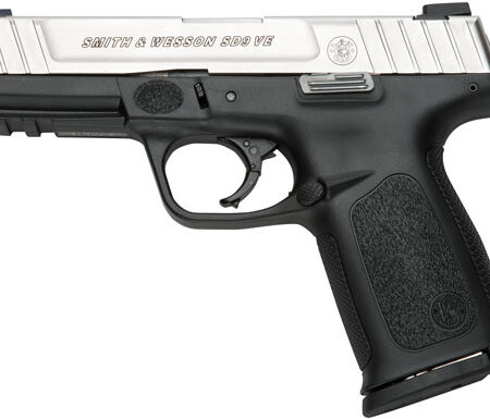 SILVER SS SLIDE/BLACK POLYS&W SD9VE 9MM 4" FS 10-SHOT