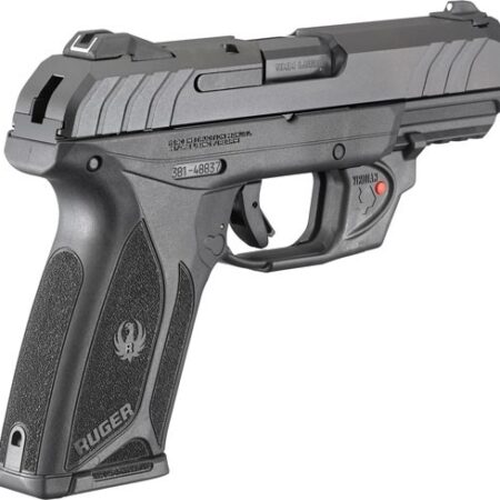 ADJ 15-SHOT BLUED W/VIRIDIANRUGER SECURITY-9 9MM LUGER