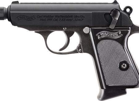 7RD BLACK SYNTHETIC GRIPSWALTHER PPK SD 32ACP BLACK FS