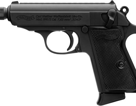 FS 7RD BLACK SYNTHETIC GRIPSWALTHER PPK/S SD 32ACP BLACK