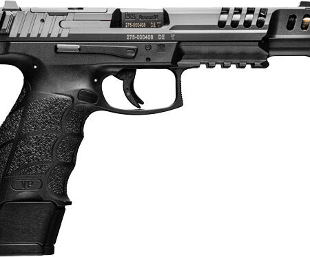 9MM 5.51" BBL FS 4-20RD BLKHK VP9 MATCH PUSH BUTTON O-RDY