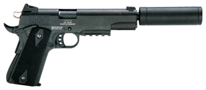22LR 5" BLACK/SYN 10RD W/RAILGERMAN SPORT 1911 AD-OPS