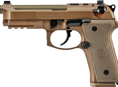 4.8" 15RND THRD BBL TAN US ORBERETTA M9A4 G CENTURION 9MM