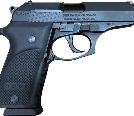 15 SHOT MATTE BLACKBERSA TPR 380 ACP 3.5"
