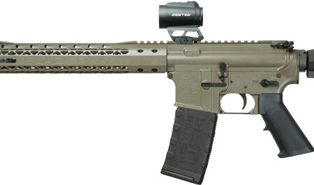 16" W/ ZERO TECH RD TAN 30RDBLACK RAIN SPEC15 5.56 RIFLE