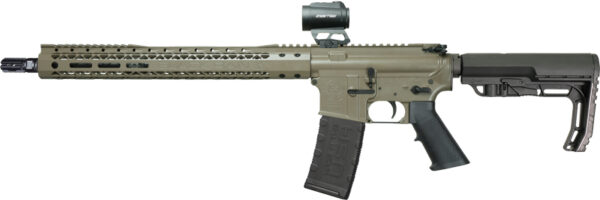 16" W/ ZERO TECH RD TAN 30RDBLACK RAIN SPEC15 5.56 RIFLE