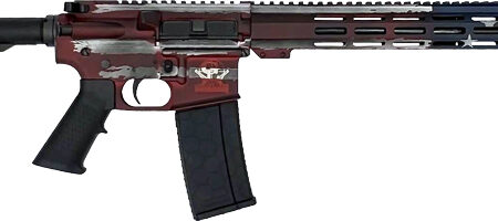 16" NIT BBL AMERICAN FLAGGLFA AR15 BATTLEWORN 223 WYLDE
