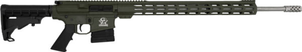 24" S/S BBL 5-SHOT OD GREENGLFA AR10 RIFLE 243 WIN