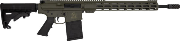 NITRIDE BBL 10-SHOT OD GREENGLFA AR10 RIFLE 308 WIN 18"