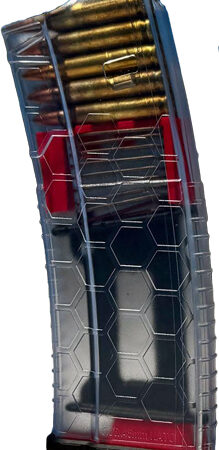 30RD CLEAR HEXVIEW SERIES 2HEXMAG MAGAZINE AR-15 5.56X45